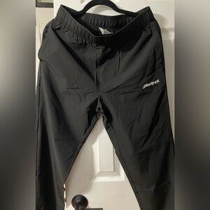 Dreamer Outfits Black Men's Joggers Pants w/ zipper
